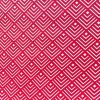 MÁTRIX, geometrikus mintás pamut vászon, piros
