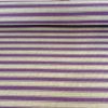 Line, lila-natúr duplacsíkos lakástextil, dekorvászon
